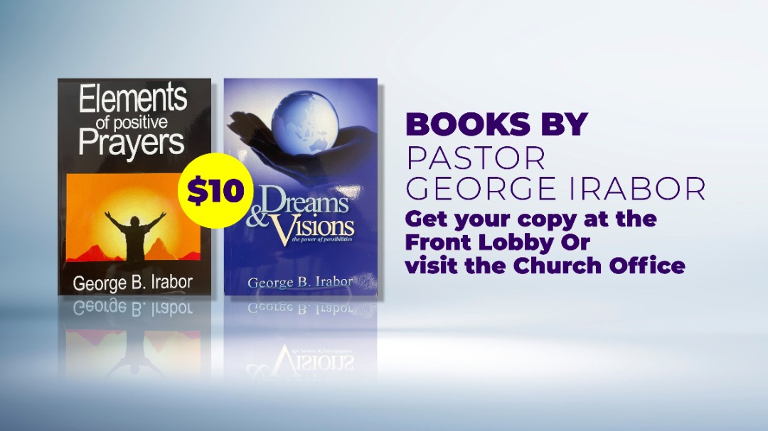 Elemtents of positive Prayers and Dreams visions book by Pastor George Irabor