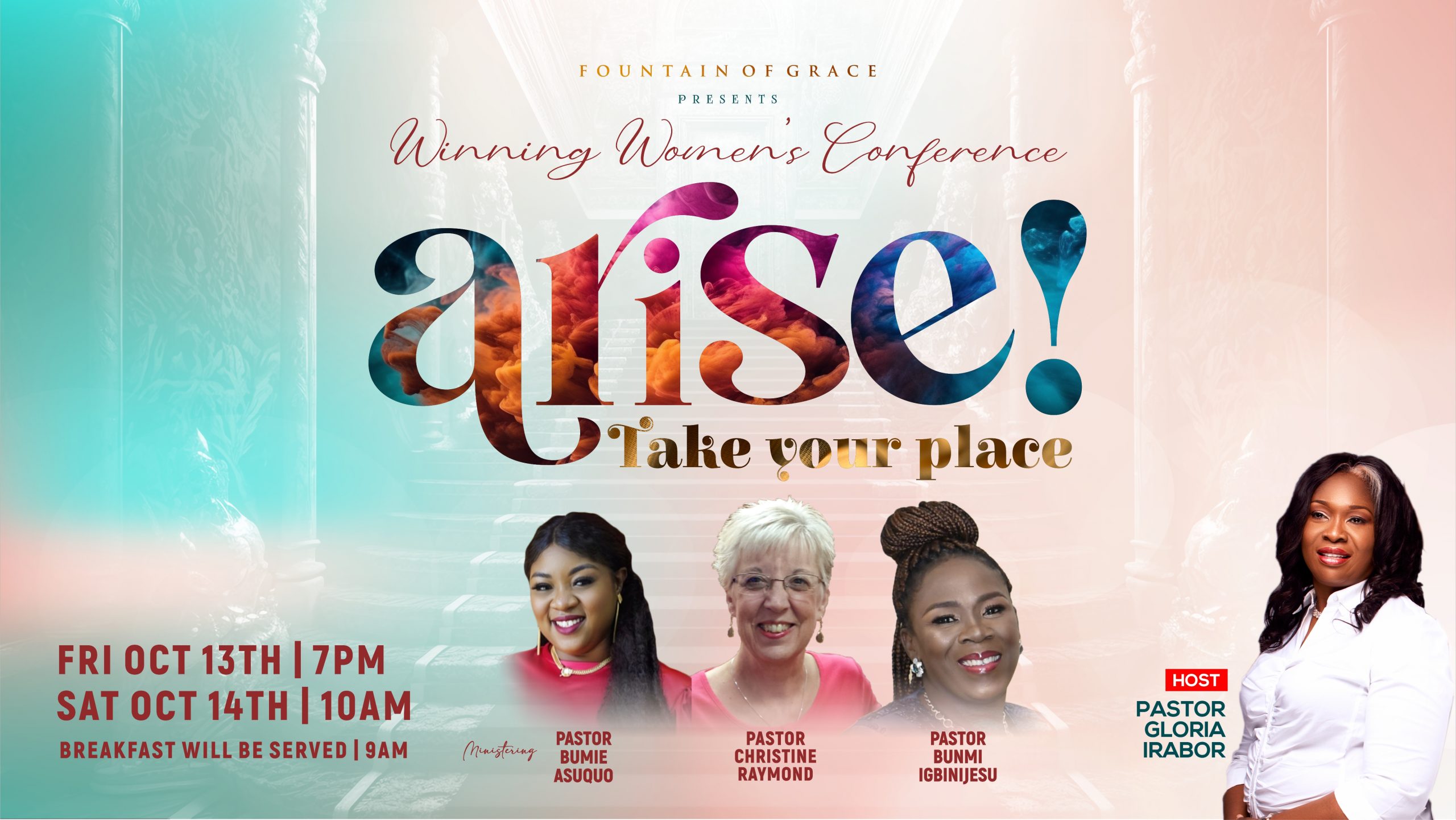 Winning Womens Conference Arise Take Your Place