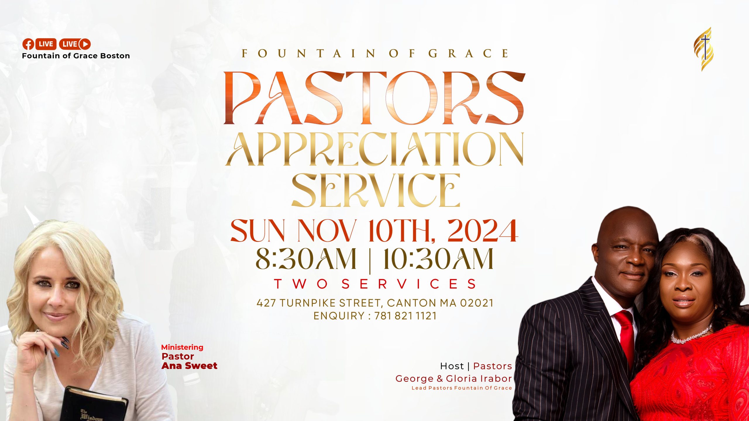 PASTOR APPRECIATION BANNER